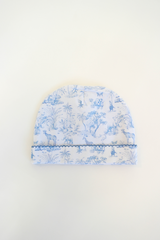 Baby Boy Toile de Jouy hat