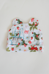 Strawberry Baby Girl Hat