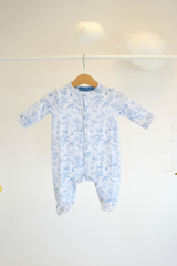 Baby Boy Toile de Jouy Pyjama