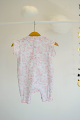 Baby Girl Toile de Jouy Short