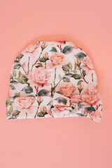 Rose baby hat