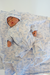 Toile de Jouy Boy Newborn Set Compleet
