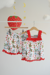 Strawberry Girls Shortama