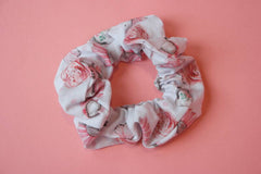 Vintage pink hair scrunch