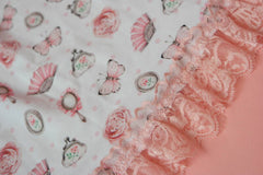 Vintage Pink Women nightdress