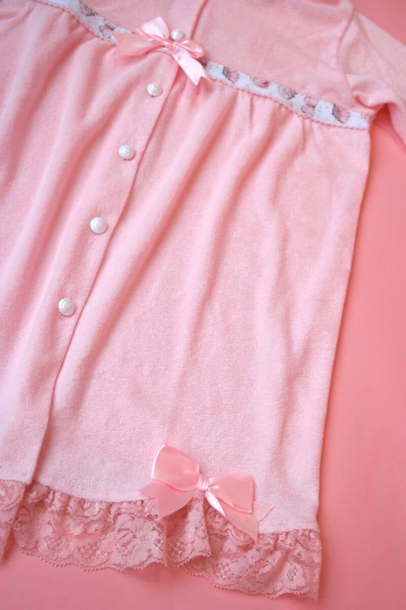 Vintage pink Bathrobe