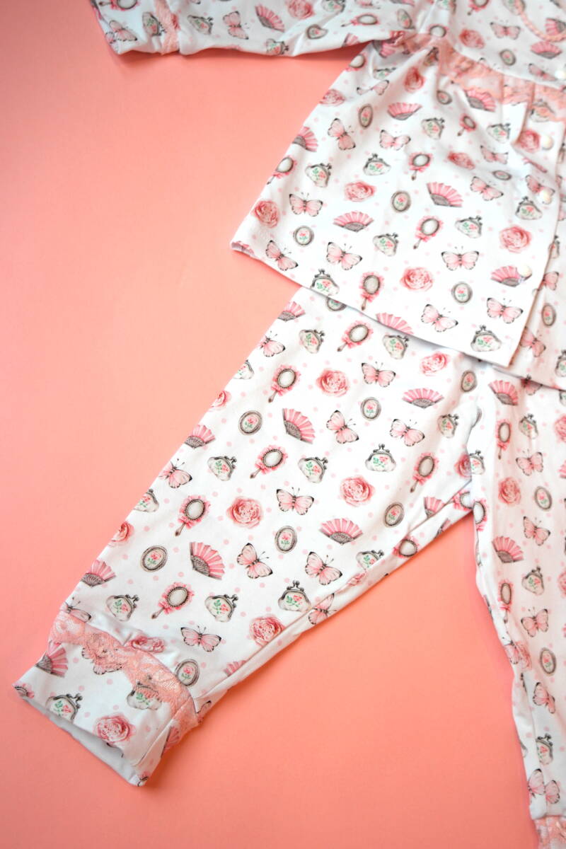Vintage Pink Classic Pyjama