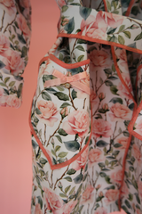 Rose Bathrobe Girl