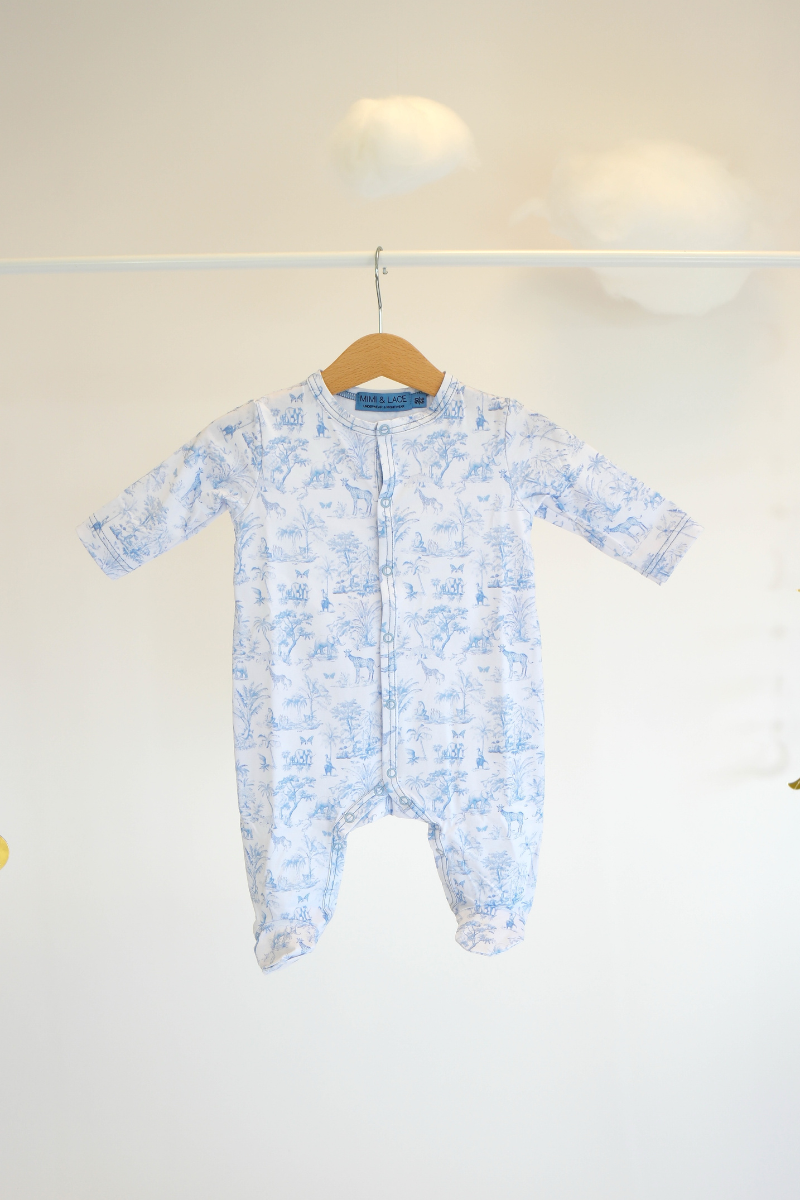 Toile de Jouy Boy Newborn Set Compleet