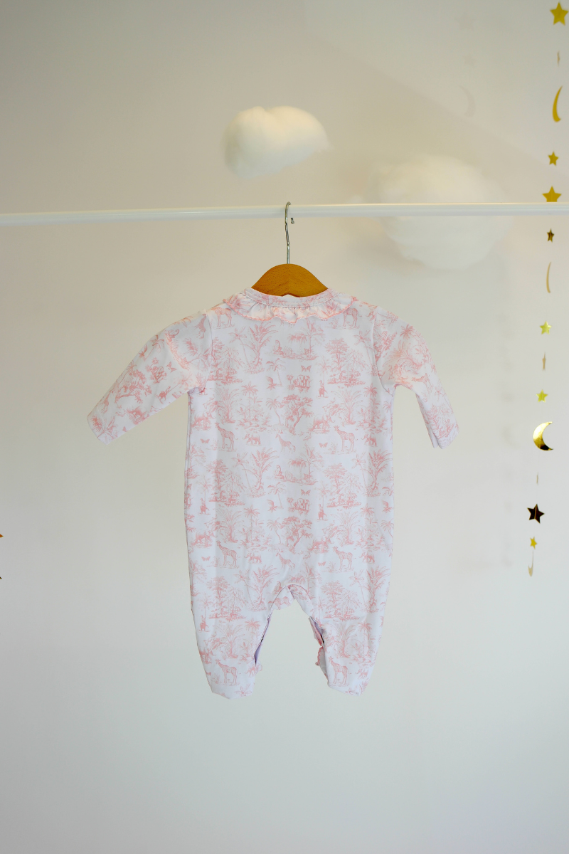 Toile de jouy Girl Newborn set compleet