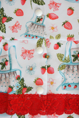 Strawberry girls summer Bathrobe