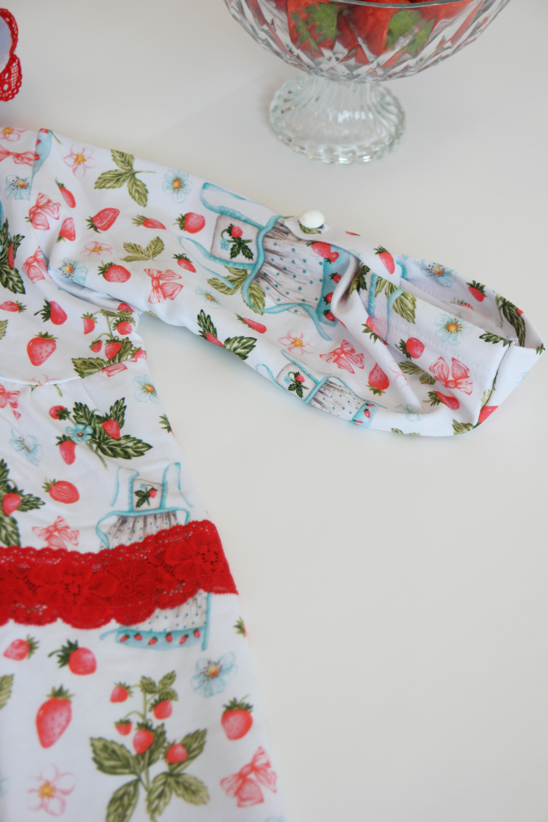 Strawberry girls summer Bathrobe