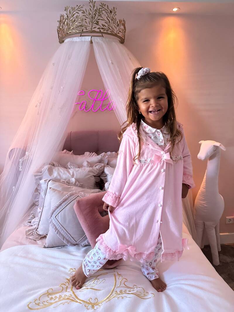 Vintage pink Bathrobe