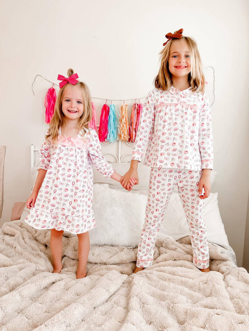 Vintage Pink Classic Pyjama